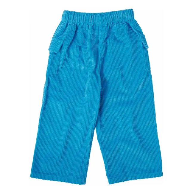 Pantalon Arlo Velours Côtelé | Bleu