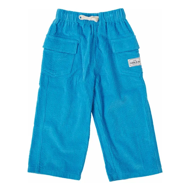 Pantalon Arlo Velours Côtelé | Bleu