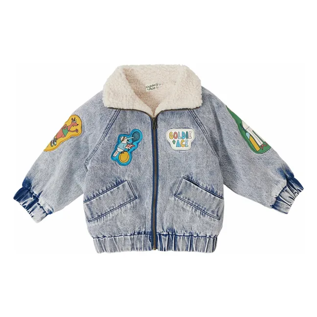 Ari Sherpa jacket | Denim