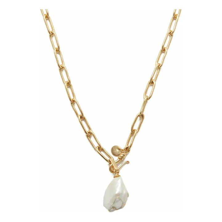Collier Penelope | Doré- Image produit n°0