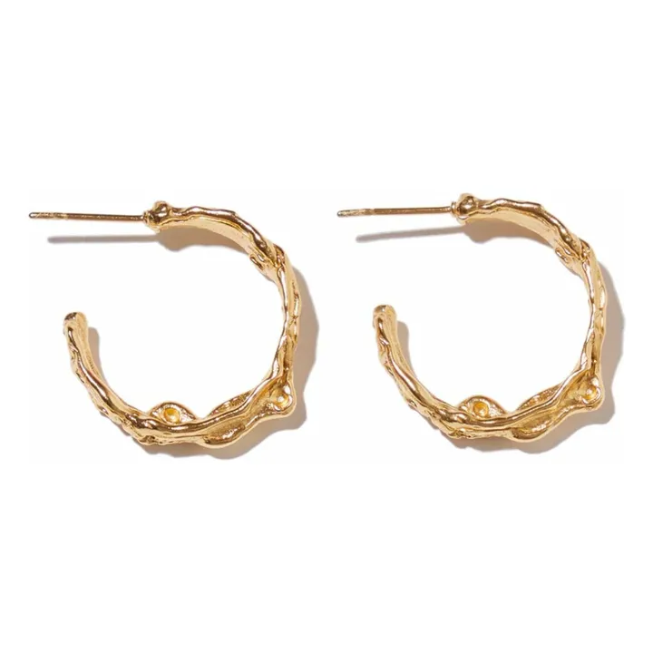 Boucles d'Oreilles Liana | Doré- Image produit n°0
