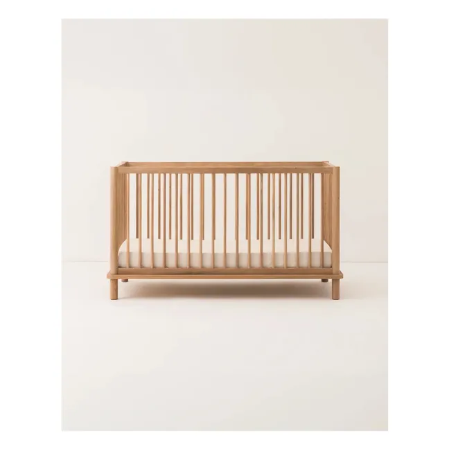Lit bébé évolutif 70x140 Latitude et extension lit junior | Chêne