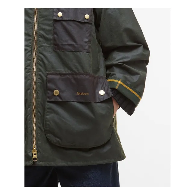 Veste Luella Cirée | Vert foncé