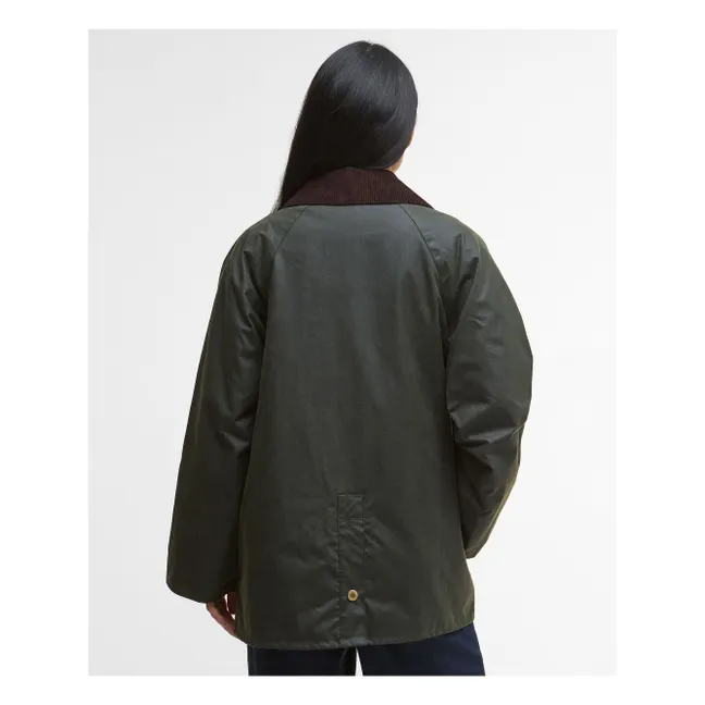 Veste Luella Cirée | Vert foncé