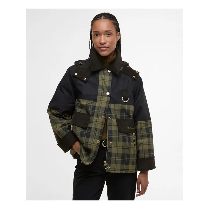 Veste Imperméable Elaine | Vert olive- Image produit n°1