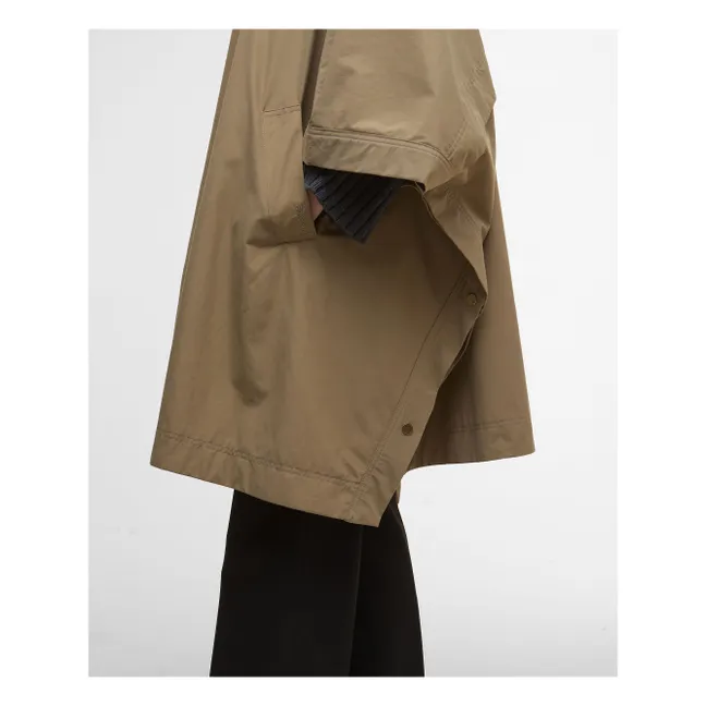 Wasserdichtes Everlee-Cape | Beige