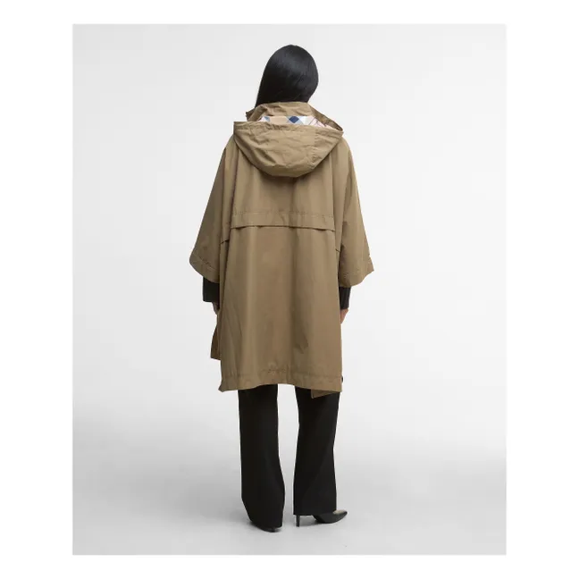 Wasserdichtes Everlee-Cape | Beige