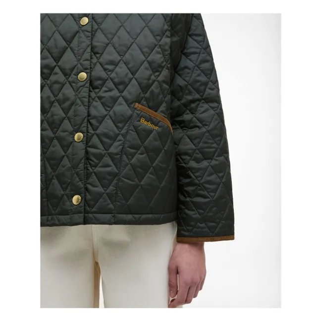 Ikonen Liddesdale Steppjacke | Dunkelgrün