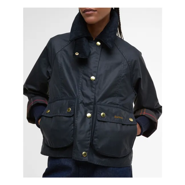 Veste Beadnell Cirée | Bleu marine
