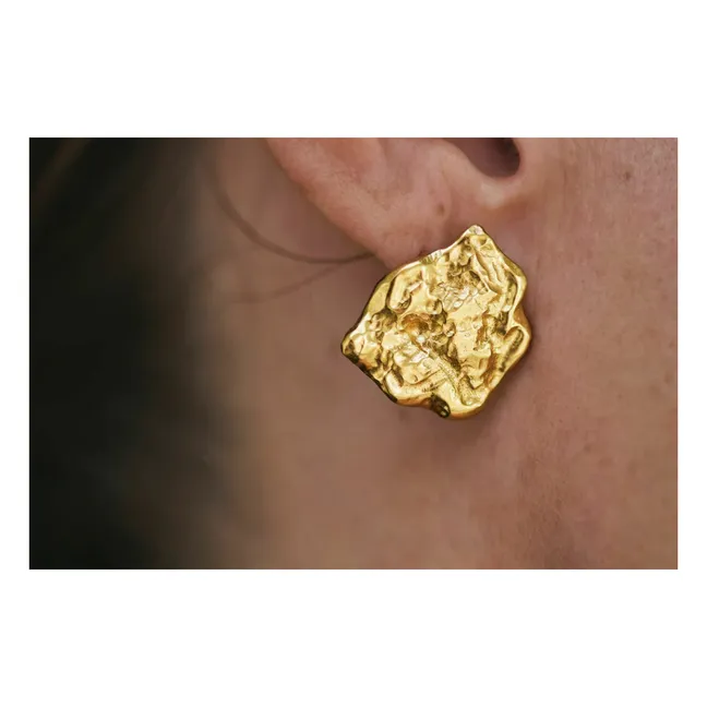 Boucles d'Oreilles L'Or | Doré
