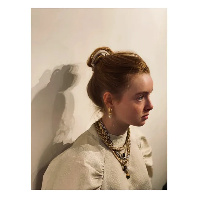 Pendientes Sleeping | Dorado