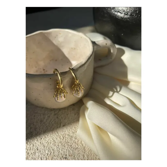 Pendientes Sleeping | Dorado