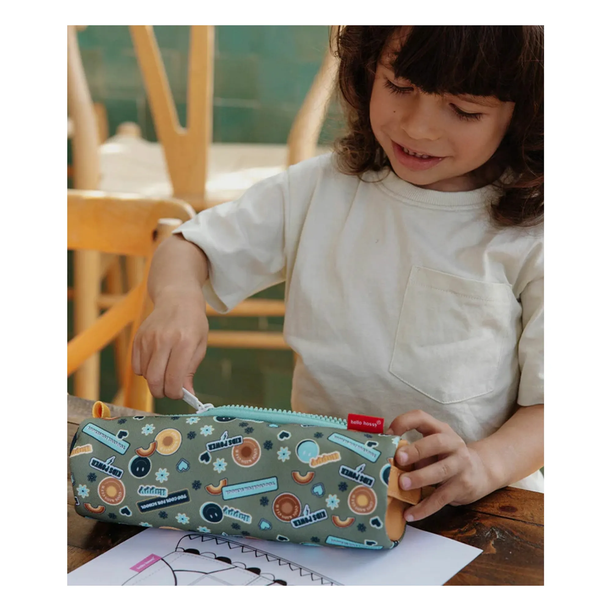 Trousse Smiley | Vert- Image produit n°1