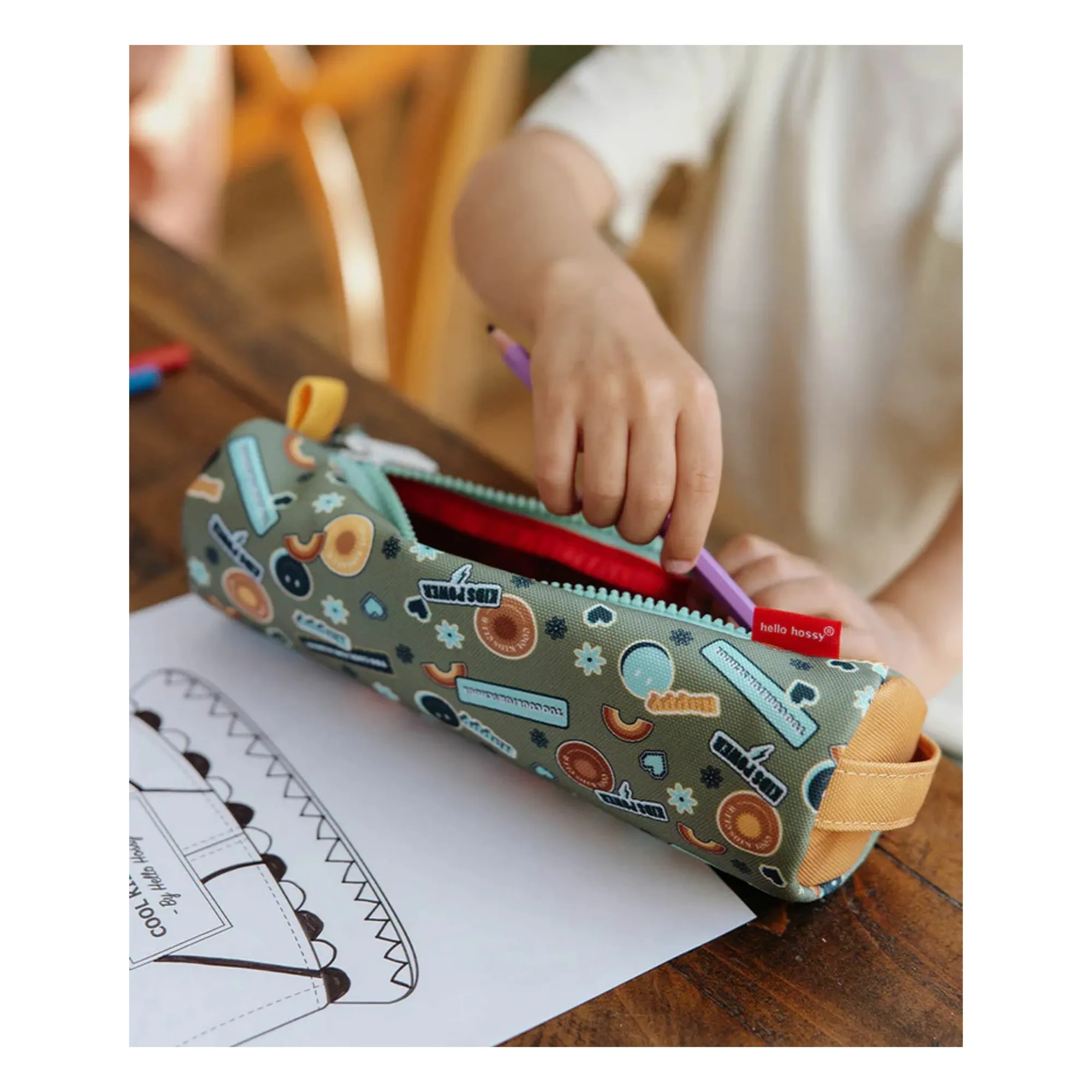 Trousse Smiley | Vert- Image produit n°2