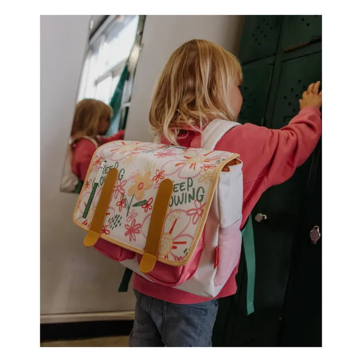 Flower Artwork satchel | Pink- Product image n°2
