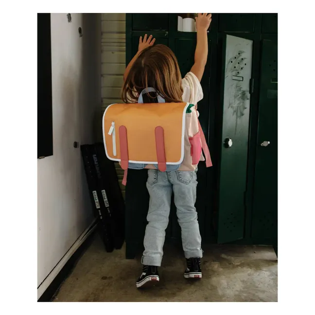 Mini Indiana satchel | Orange