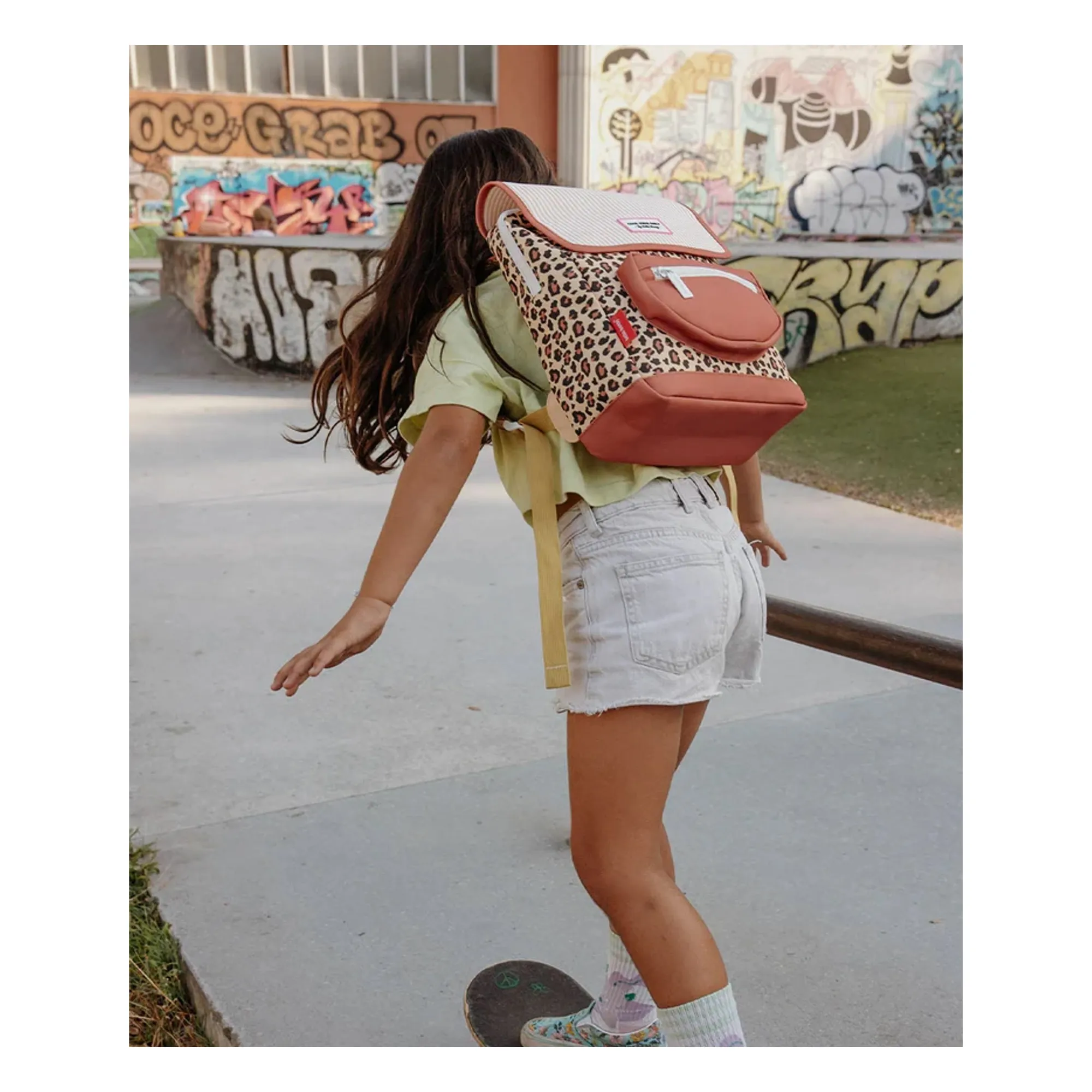 Sac Léopard | Beige- Image produit n°1