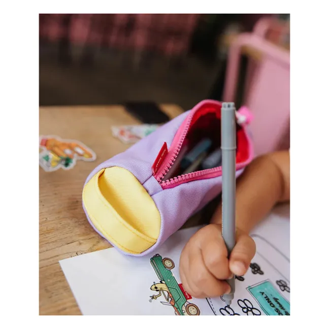 Mauve Federmäppchen | Flieder