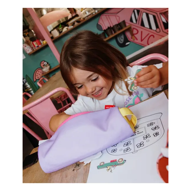 Mauve Federmäppchen | Flieder