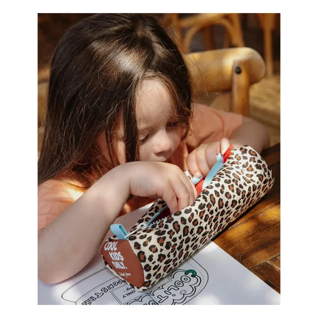 Trousse Léopard | Beige