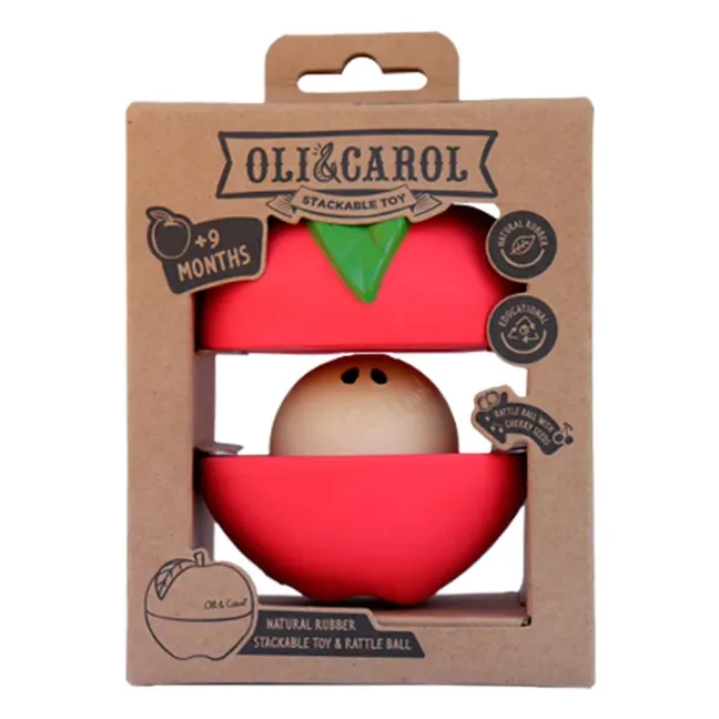 Balle sonore 3 en 1 Pepa la Pomme | Rouge