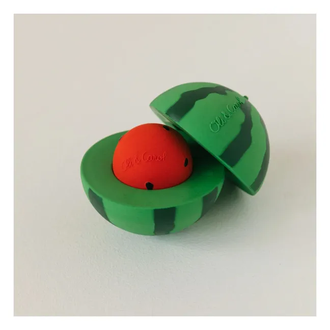 Balle sonore 3 en 1 Wally la Pastèque | Vert