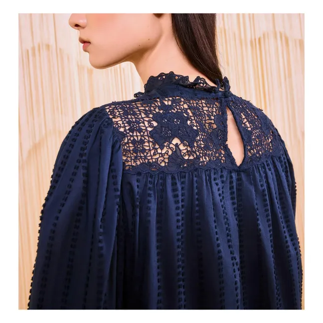 Blouse Cornelia | Bleu nuit