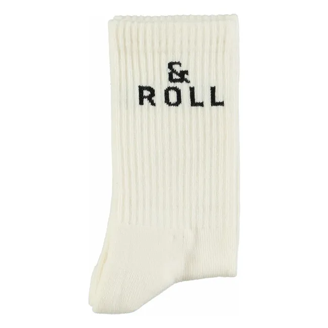 Chaussettes Rock&Roll | Ecru