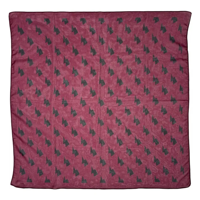 Eclairs Scarf | Aubergine