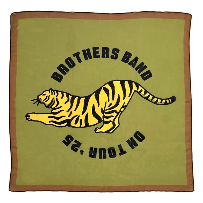 Foulard Tigre | Vert