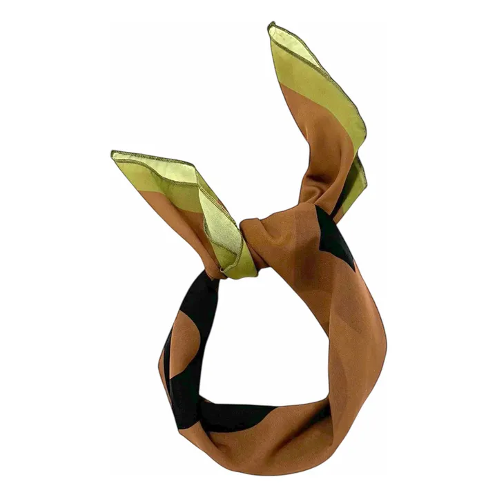 Foulard Rock&Roll | Marron- Image produit n°3