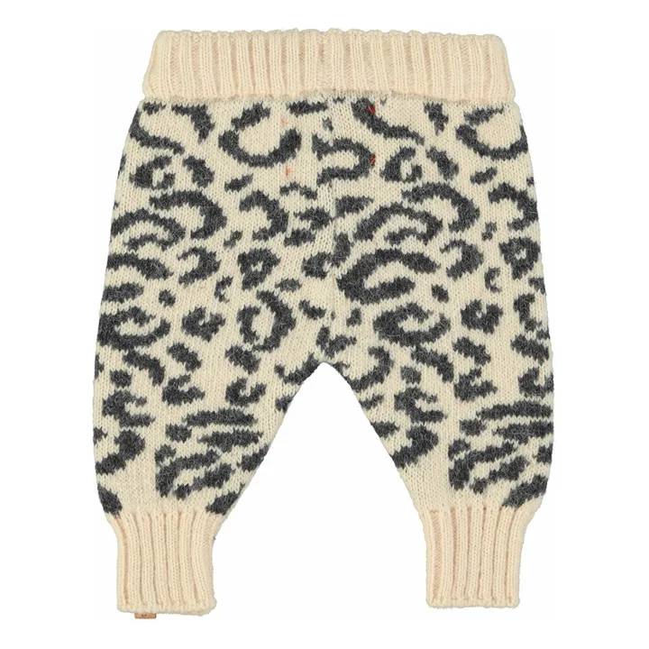 Legging Léopard Laine | Rose pâle- Image produit n°3