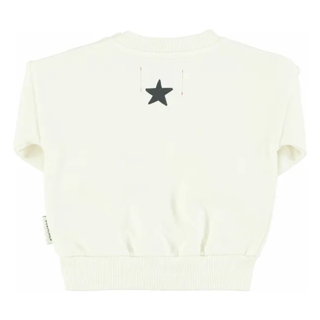 Sweat Rock Star Coton Bio | Ecru