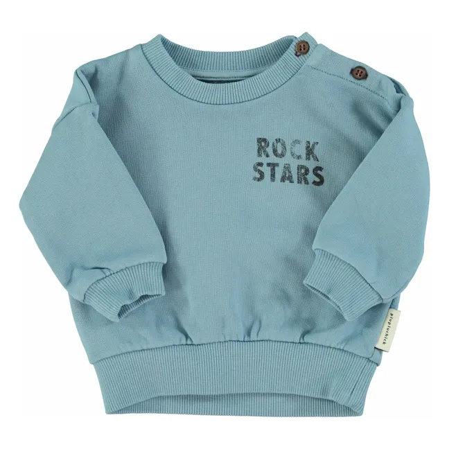 Sweat Rock Stars Coton Bio | Bleu