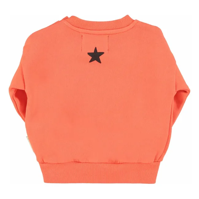 Sweat Music Coton Bio | Orange fluo