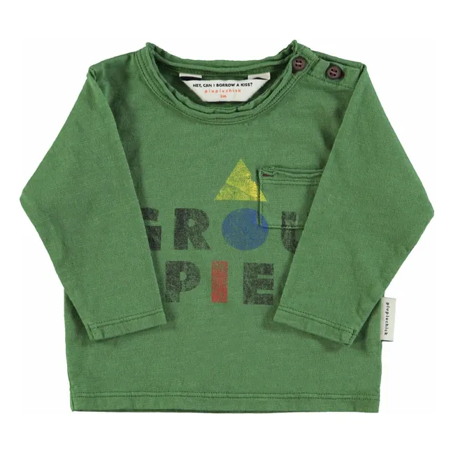 T-shirt Groupie | Vert