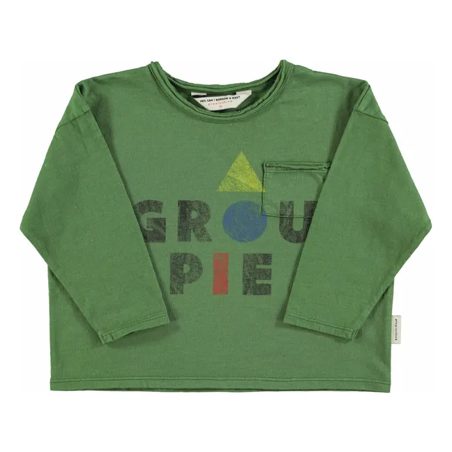 T-shirt Groupie | Vert