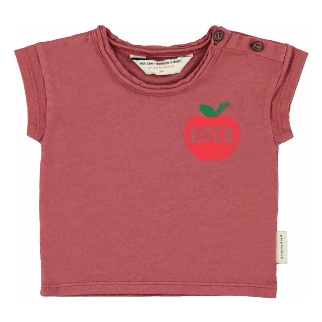 T-shirt Pomme | Vieux Rose