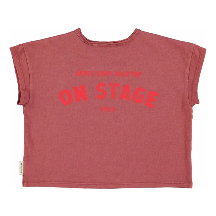 T-shirt Pomme | Vieux Rose- Image produit n°3
