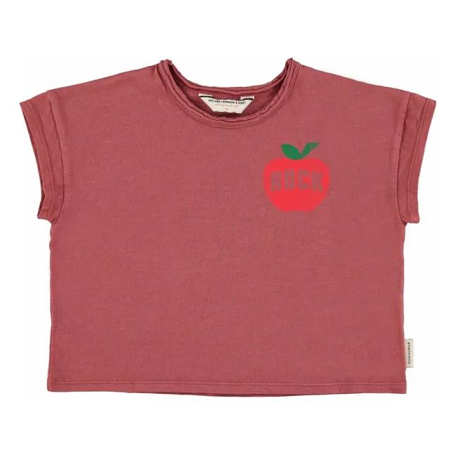 T-shirt Pomme | Vieux Rose