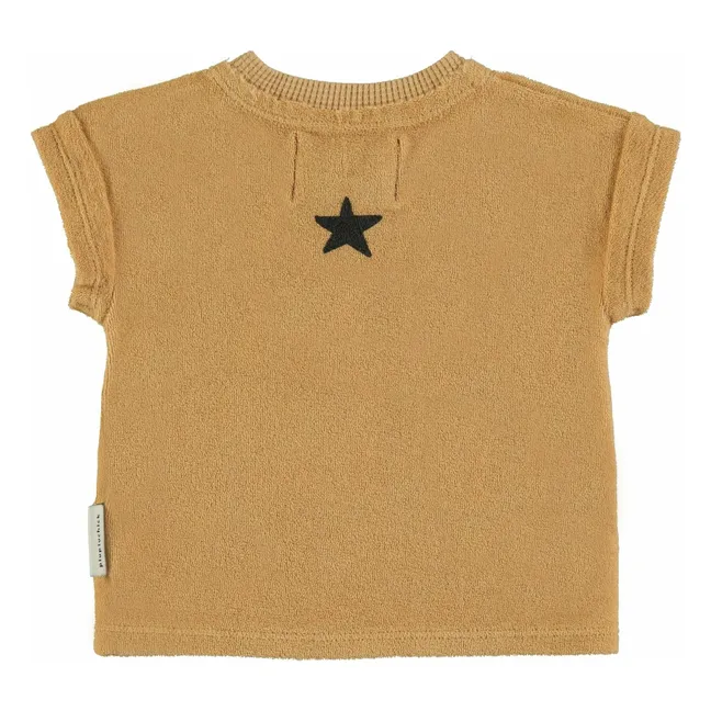 T-shirt Tigre Eponge Coton Bio | Ocre