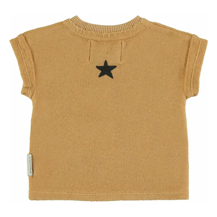 T-shirt Tigre Eponge Coton Bio | Ocre- Image produit n°5