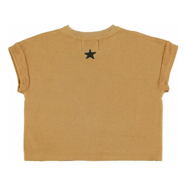 T-shirt Tigre Eponge Coton Bio | Ocre