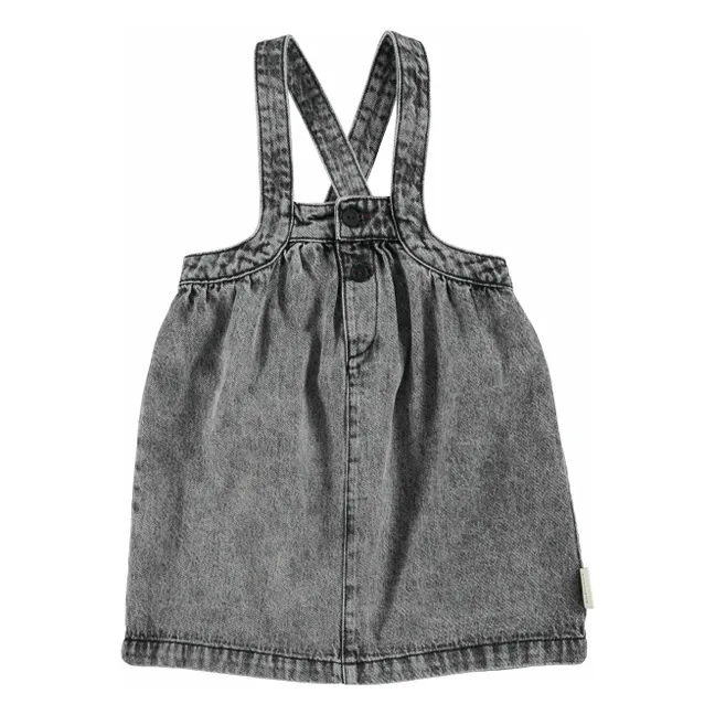Robe en Jean Délavée | Noir