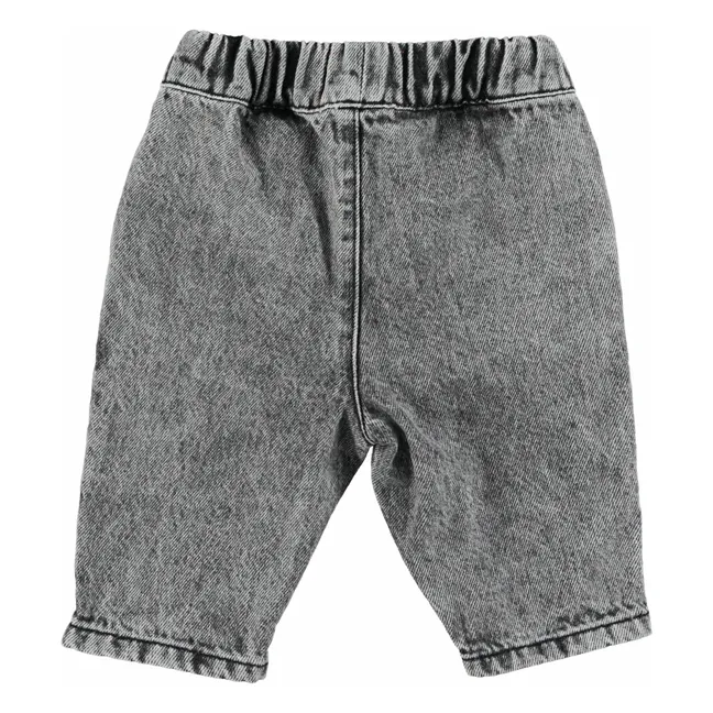 Elasticated Baby Jeans | Black
