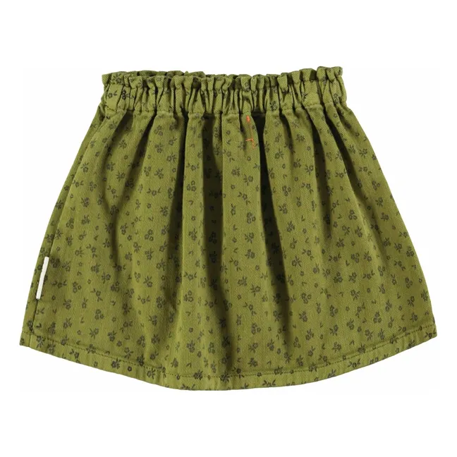 Jupe Fleurie | Olive
