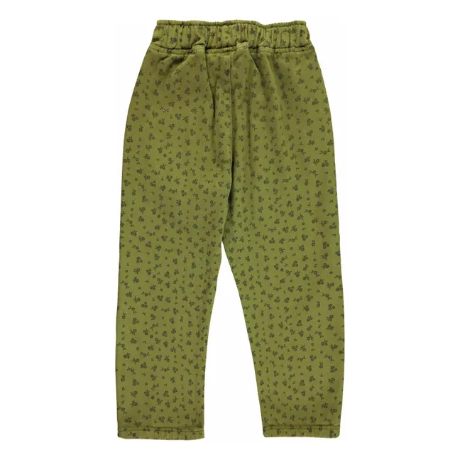 Pantalon Fleuri | Olive