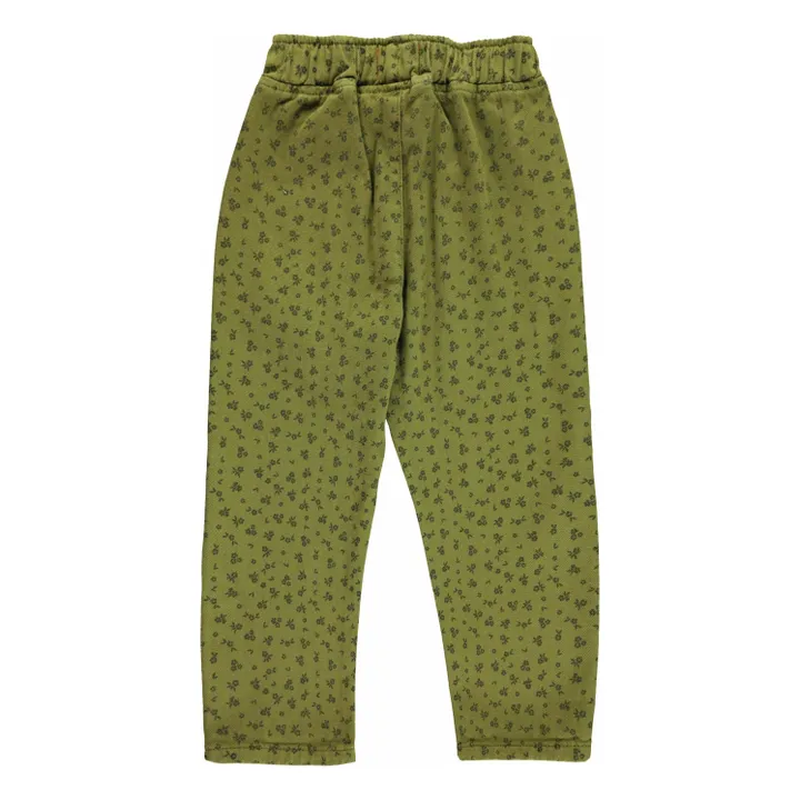 Pantalones florales | Olive- Imagen del producto n°3