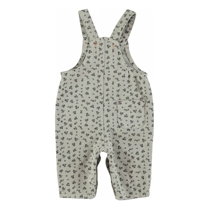 Mono floral para bebé | Gris Claro- Imagen del producto n°3