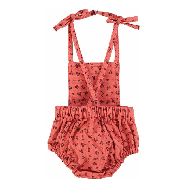 Barboteuse Fleurie | Corail